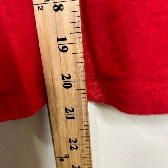 Nickelodeon 90s Cartoons Red Cropped Long Sleeve Graphic Shirt Womens Medium - Picture 6 of 9